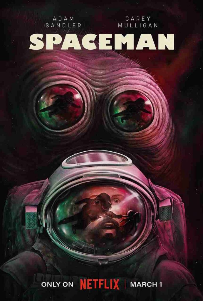 【Netflix電影】亞當山德勒「太空孤航劇情+評價+結局」外星生物成為太空人的心靈導師？